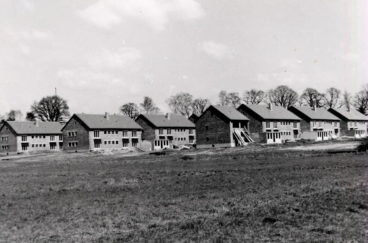 Im Frühjahr des Jahres 1958 entstand dieses Foto der neuen Beckhofsiedlung..jpg