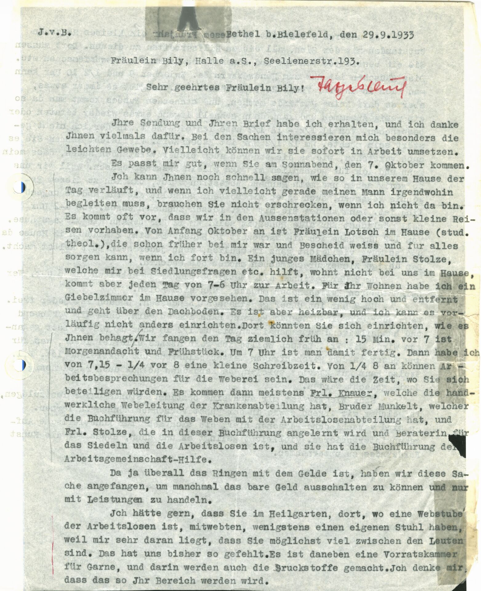 HAB Sam v Bodelschwingh, Julia, 7_Brief 29 September1933_Seite1.jpg