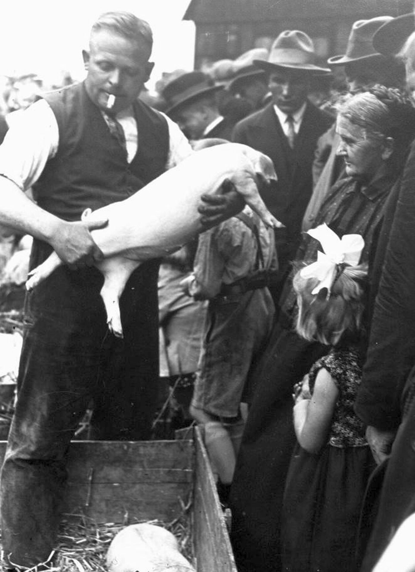 Schweinemarkt in Crange, 1925.jpg