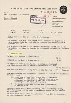 Automesse Wanne-Eickel für gebrauchte Kraftfahrzeuge, 1952.jpg