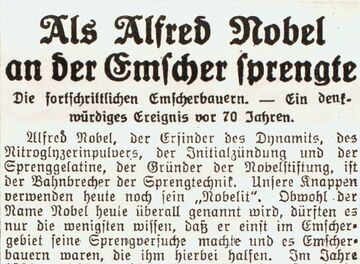 Als Alfred Nobel an der Emscher sprengte, Herner Anzeiger vom 12.06.1937.jpg