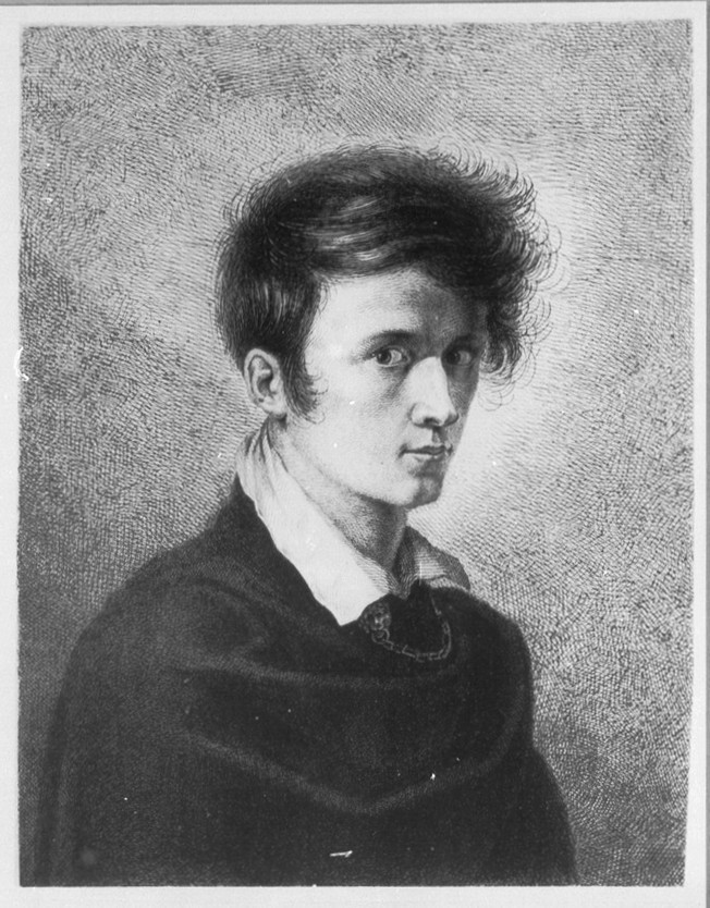 Selbstbildnis, Ludwig Emil Grimm, 1813