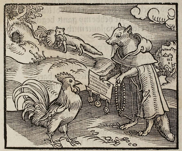 Reynke Vosz de olde, Rostock, 1539, Illustrationen