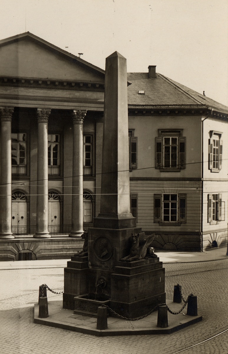  Großherzog-Karl-Denkmal, um 1920