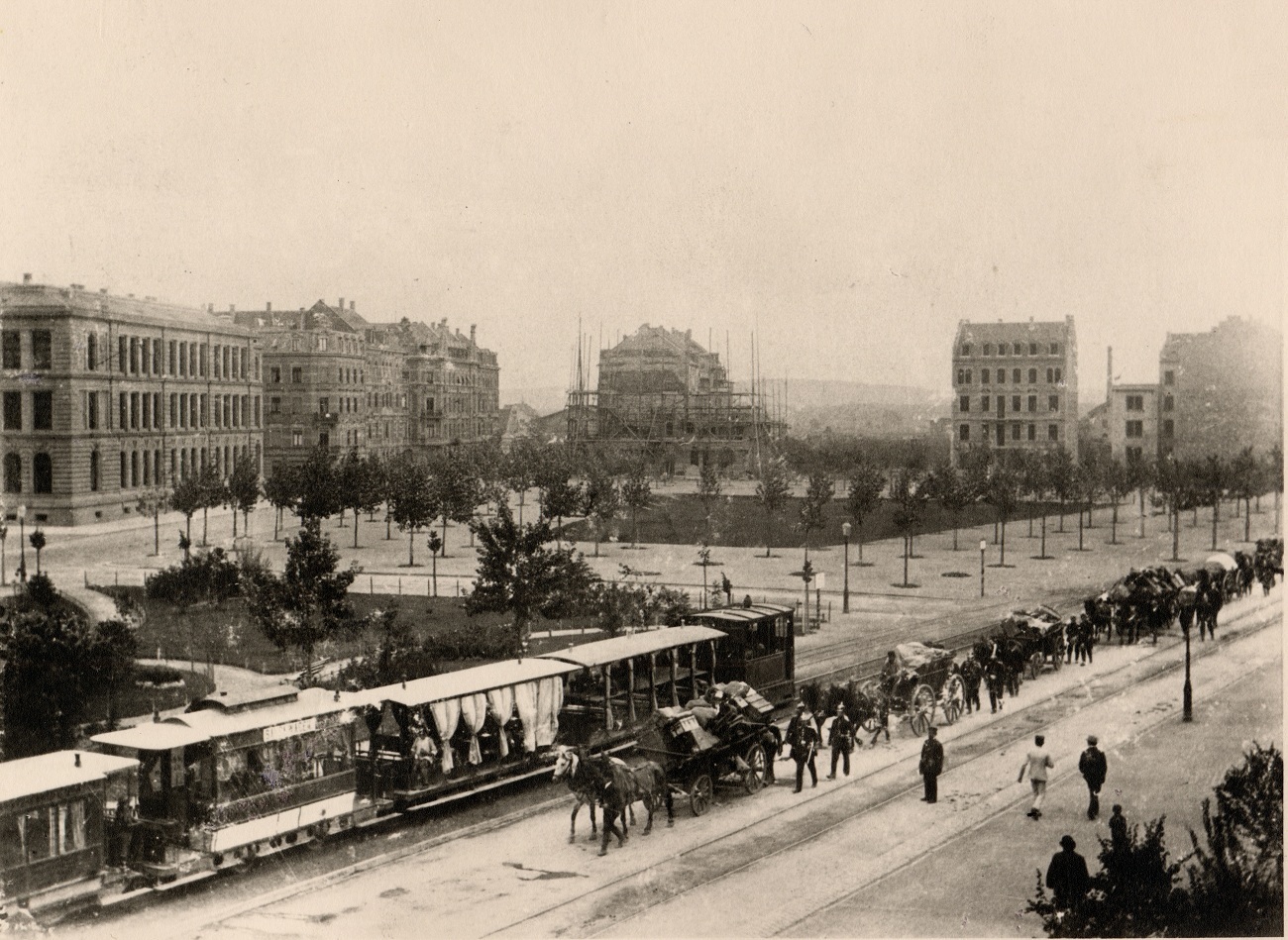 Dampfbahn, 1893