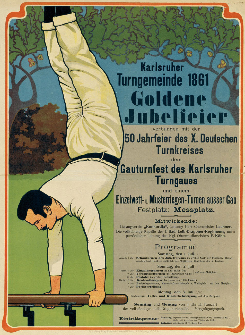 50 Jahre Karlsruher Turngemeinde, 1911