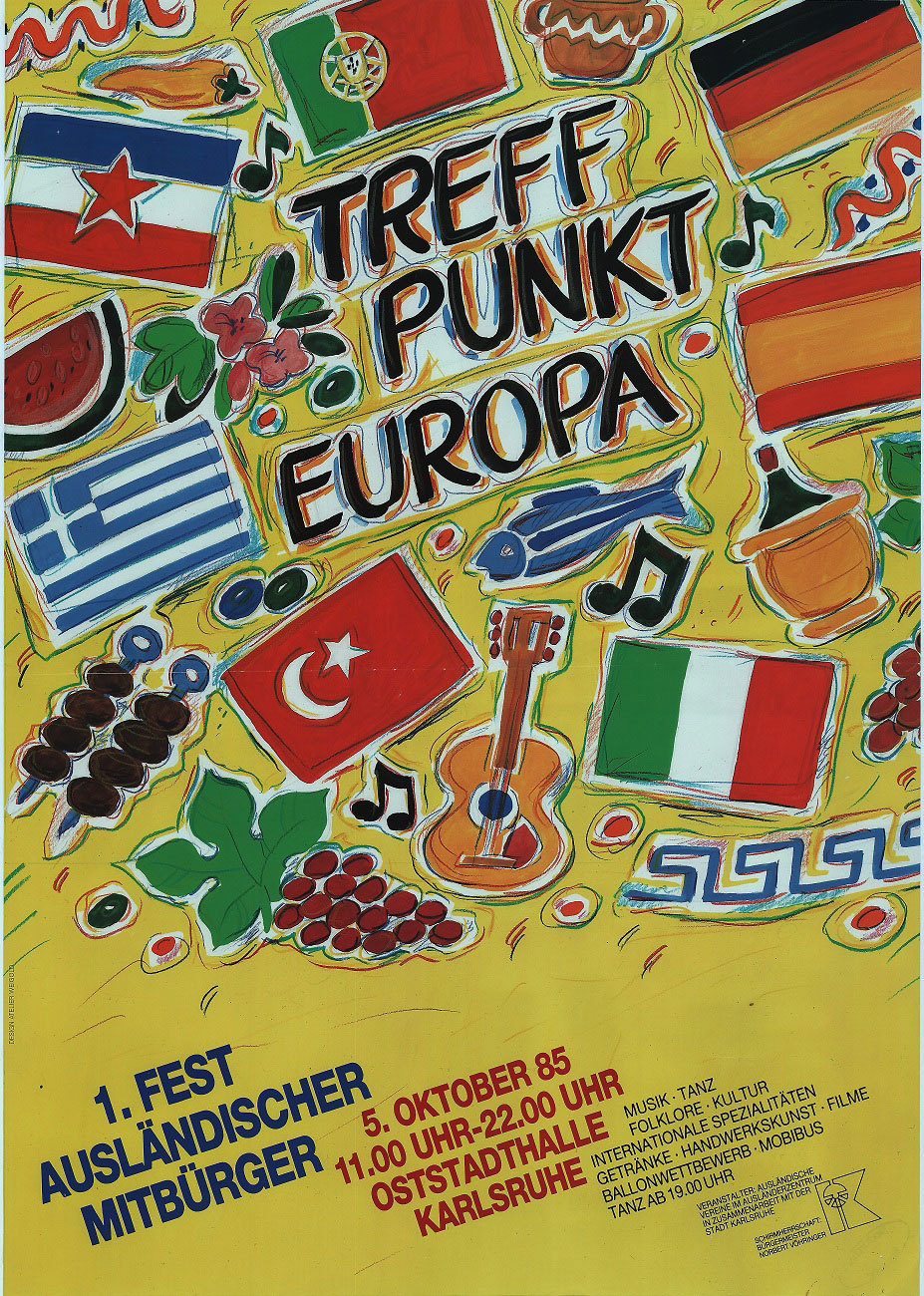 Erstes Fest ausländischer Mitbürger, 1985