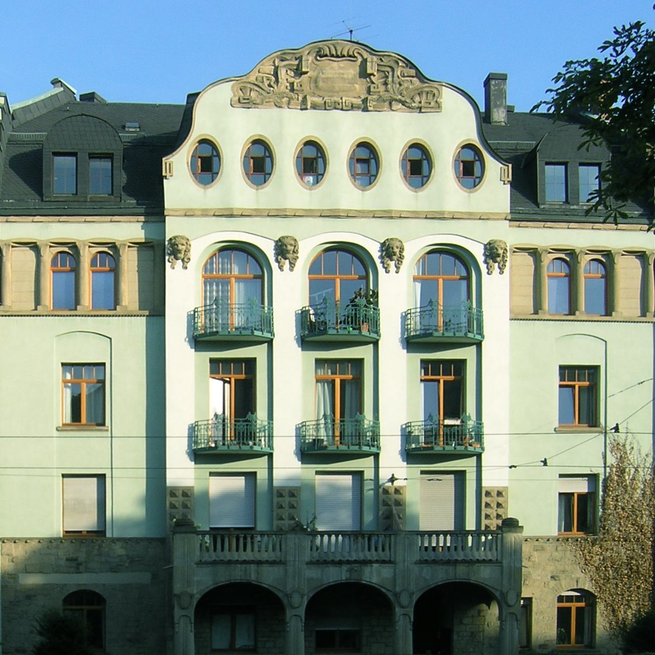 Jugendstilhaus in Karlsruhe, 2008