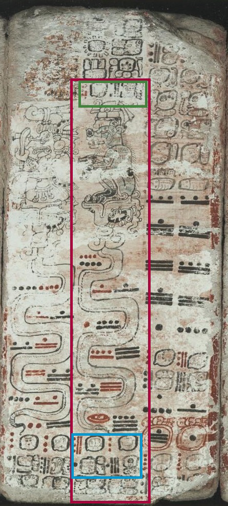 Codex Dresdensis, S. 62: Schlangenzahl
