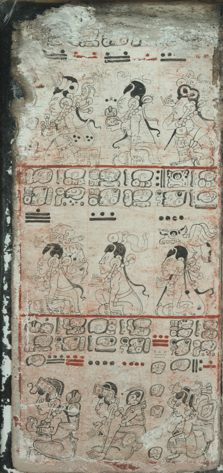 Codex Dresdensis, S. 18: Almanache der Mondgöttin