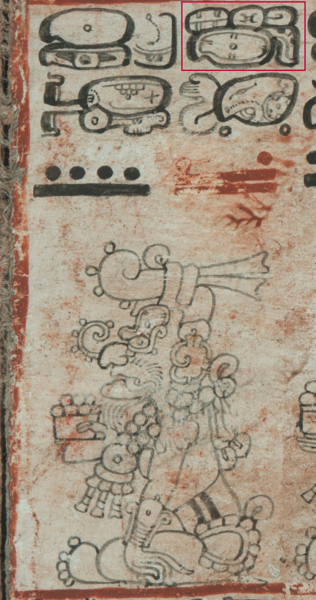 Codex Dresdensis: Sonnengott K’in Ajaw