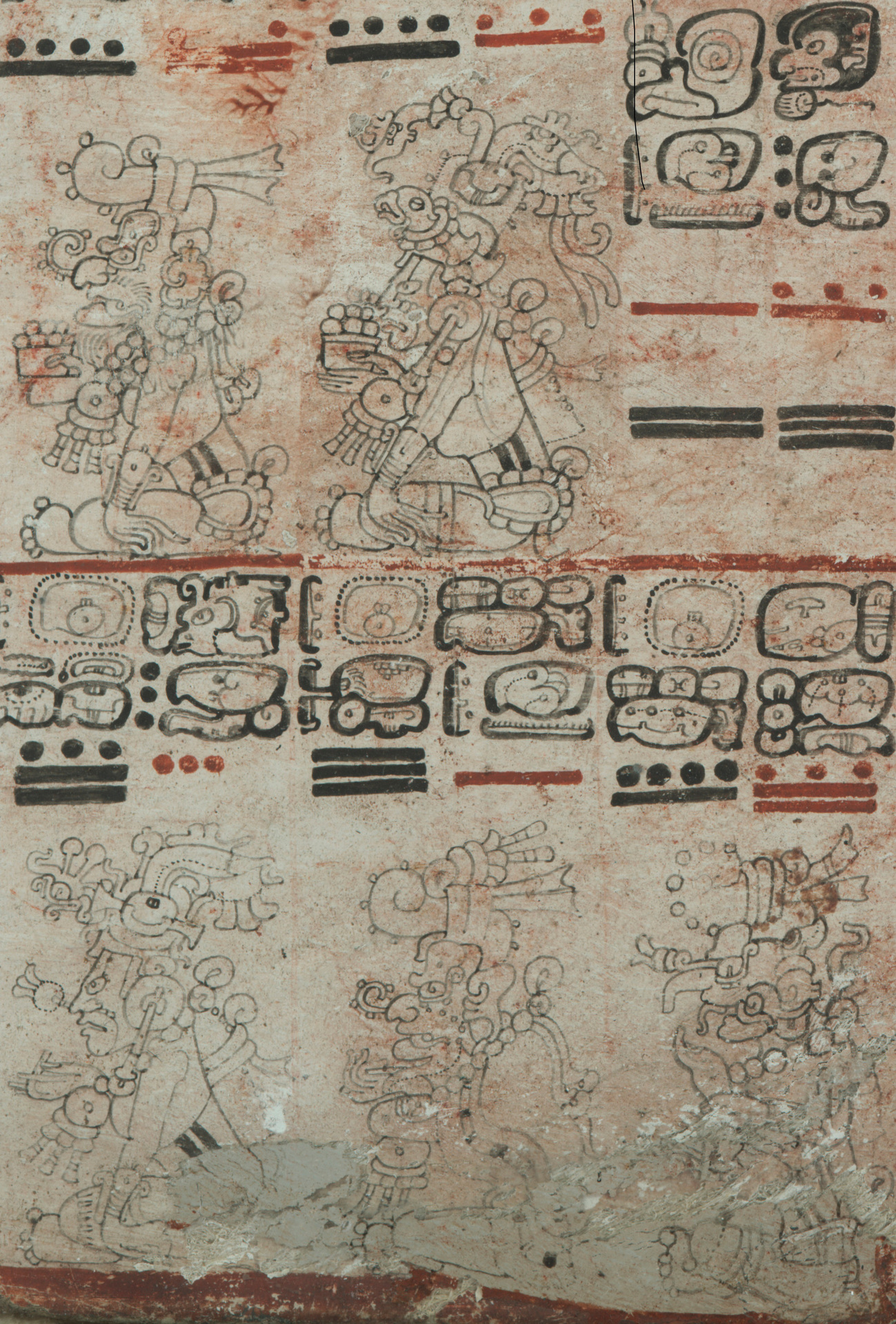 Codex Dresdensis, S. 11: Wahrsagerituale