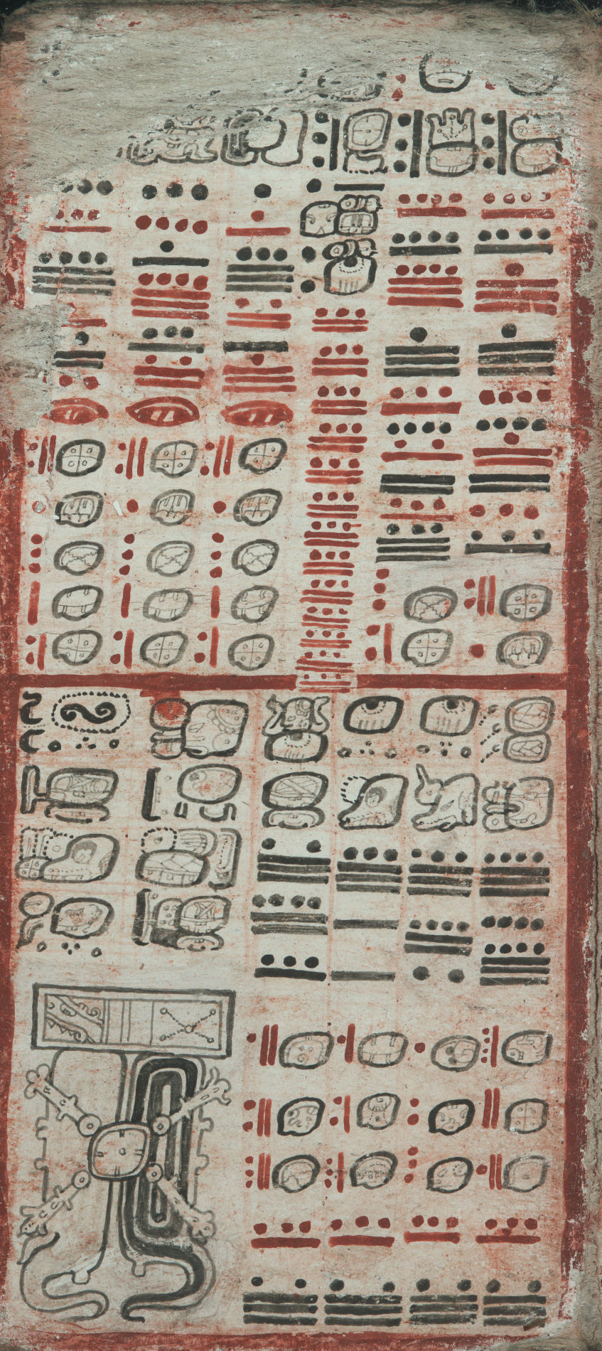  Codex Dresdensis, S. 52: Finsternistafel