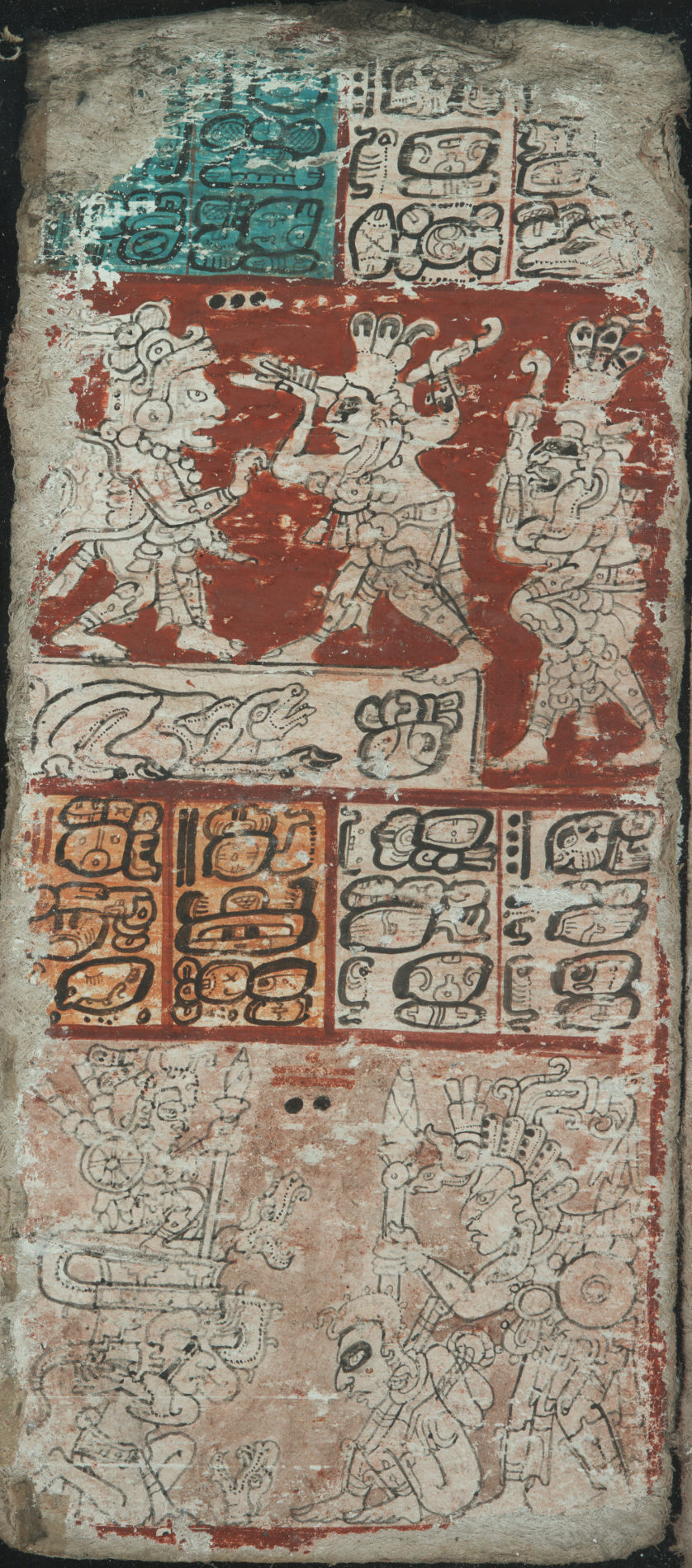 Codex Dresdensis, S. 60: K&#039;atun-Zyklus