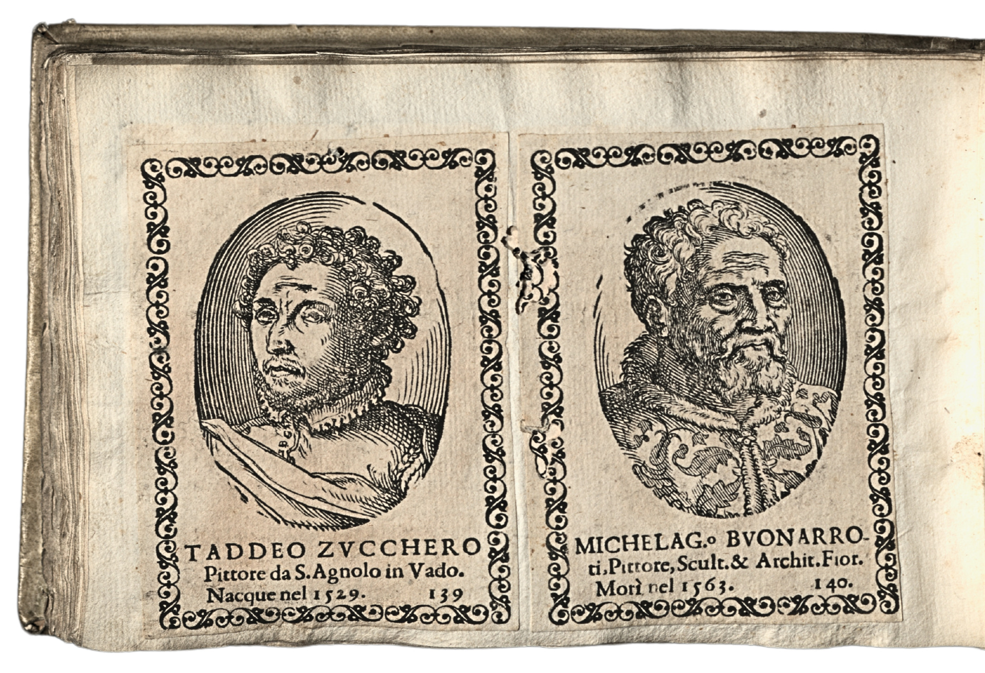 Simone Ciotti, Effigie di celebri pittori, scultori et architetti la cui vita fu descritta dal Signor Giorgio Vasari, Florenz _.png