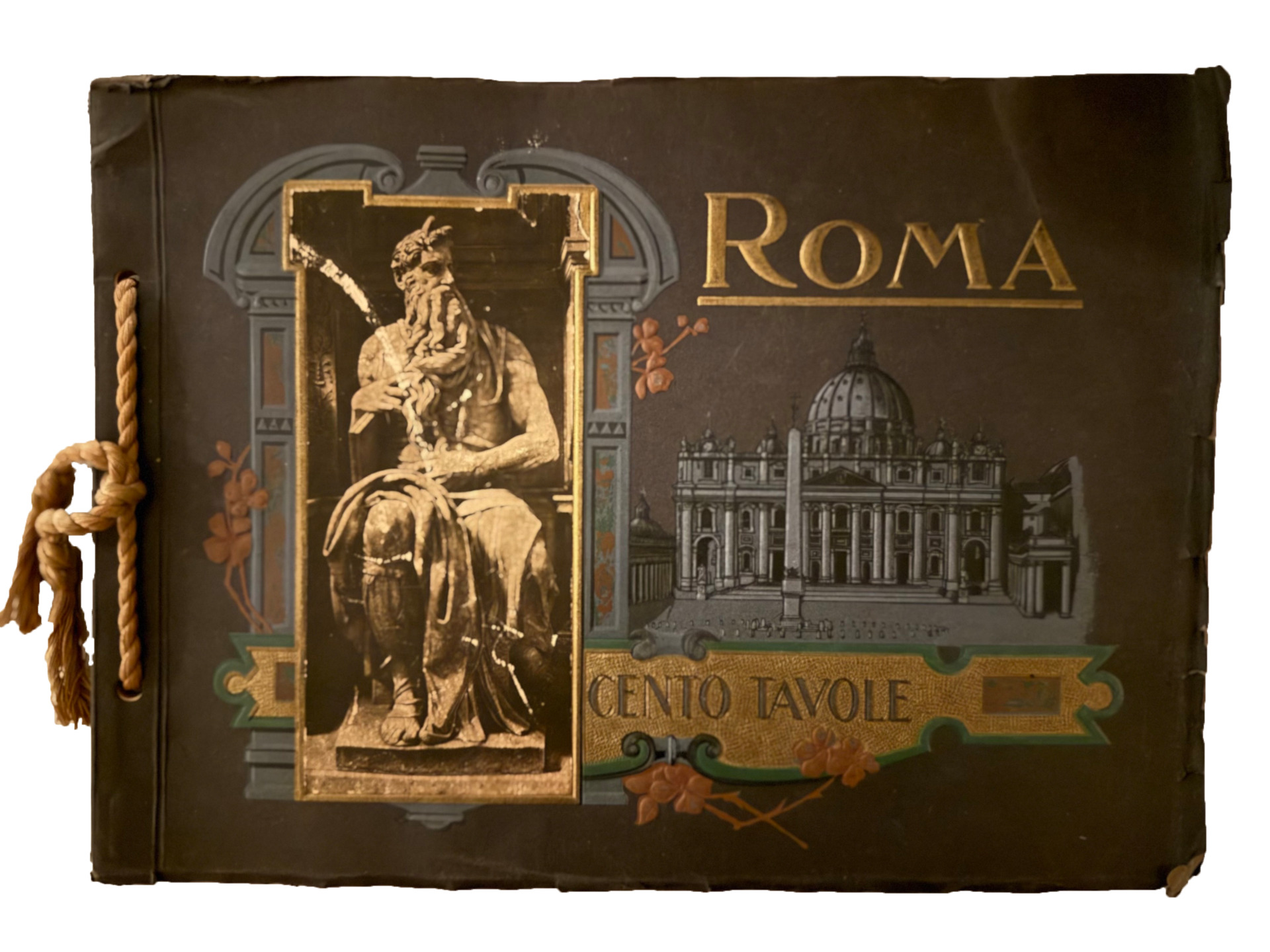 Ricordo di Roma Cento Tavole, Vedute, Pittura, Scultura, Milano - Roma - Venezia Attilio Schrochi – Editore, o. J.png