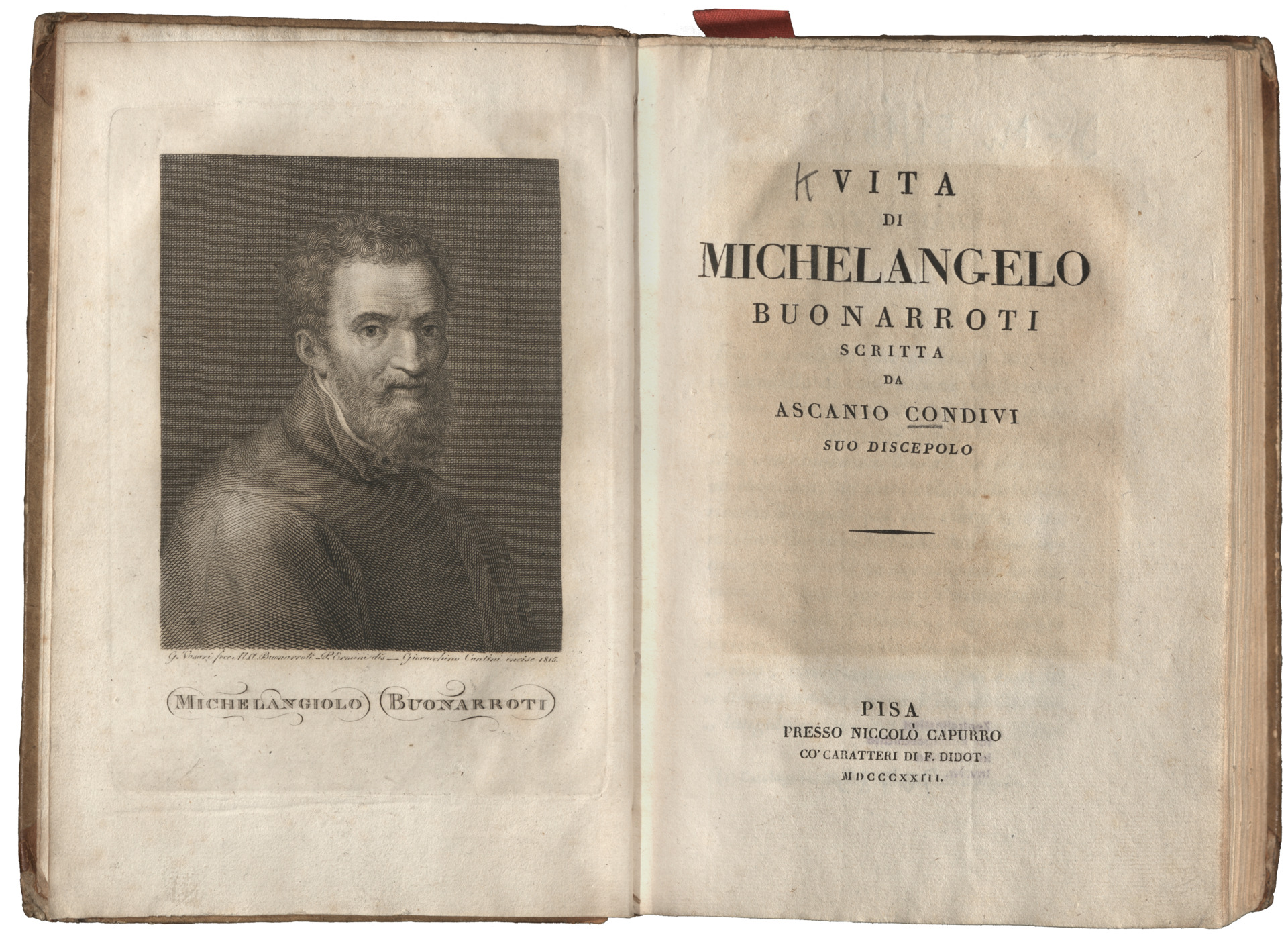 Ascanio Condivi_Vita di Michelangelo Buonarroti, Pisa_Capurro 1823.png