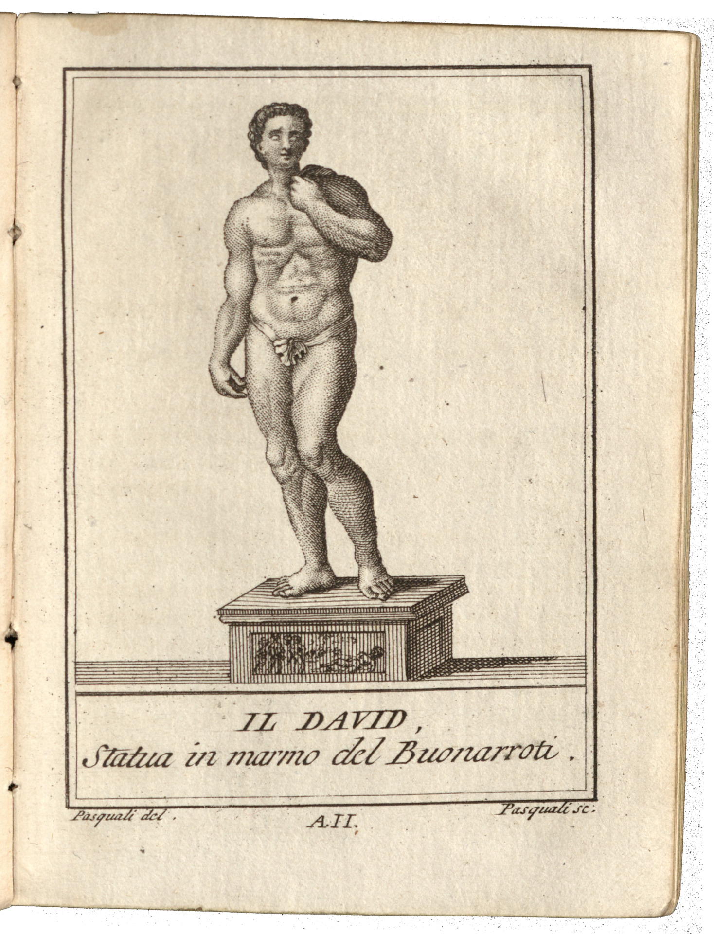 l Davide, Statua in marmo del Buonarroti _Detail.png