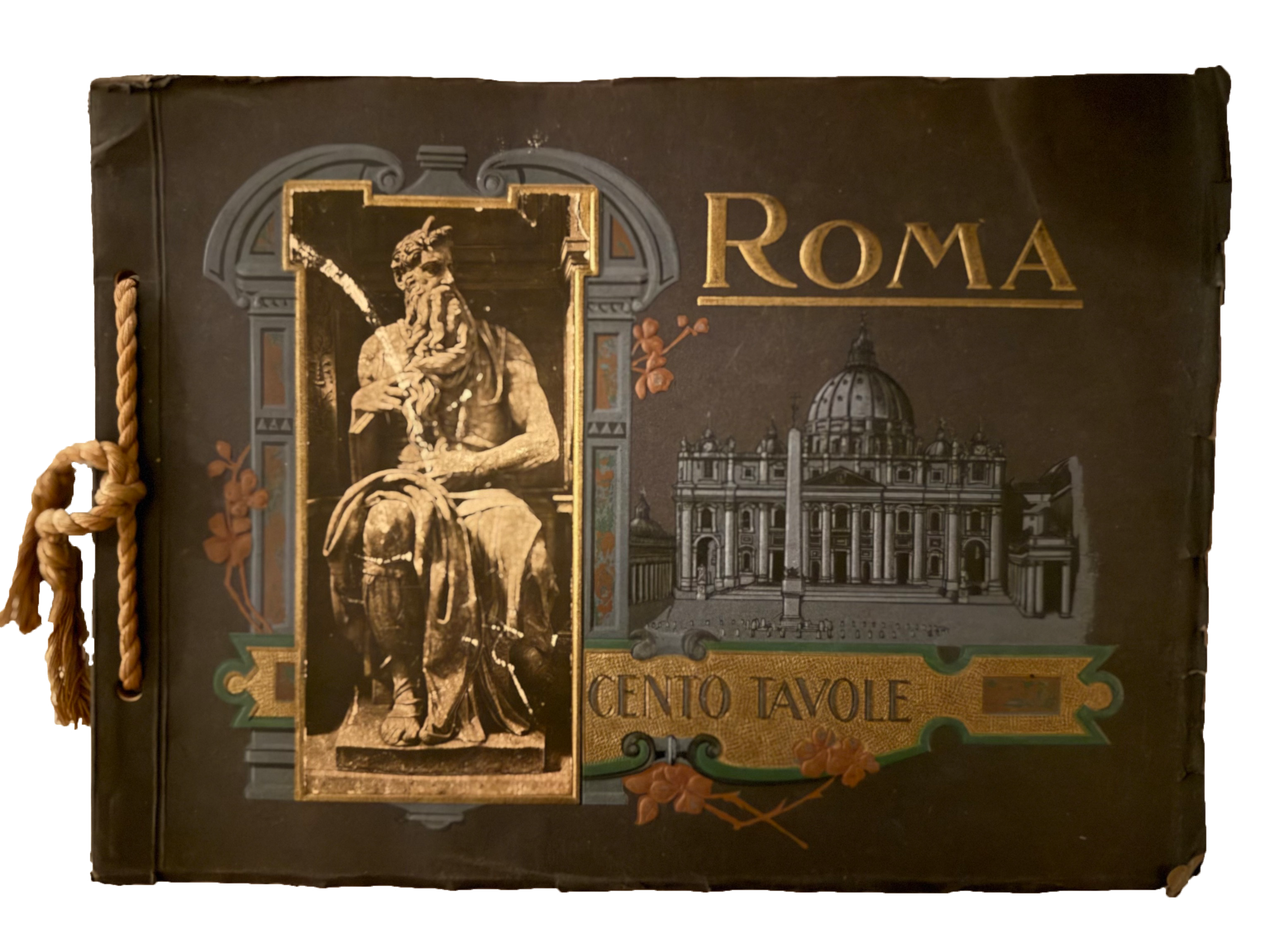 Ricordo di Roma Cento Tavole, Vedute, Pittura, Scultura, Milano - Roma - Venezia Attilio Schrochi – Editore, o. J.png