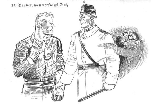 Joseph Goebbels und Mjoelnir - Das Buch Isidor - Ein Zeitbild voll Lachen und Hass (1931, 165 S., Scan, Fraktur)_S.41.jpg
