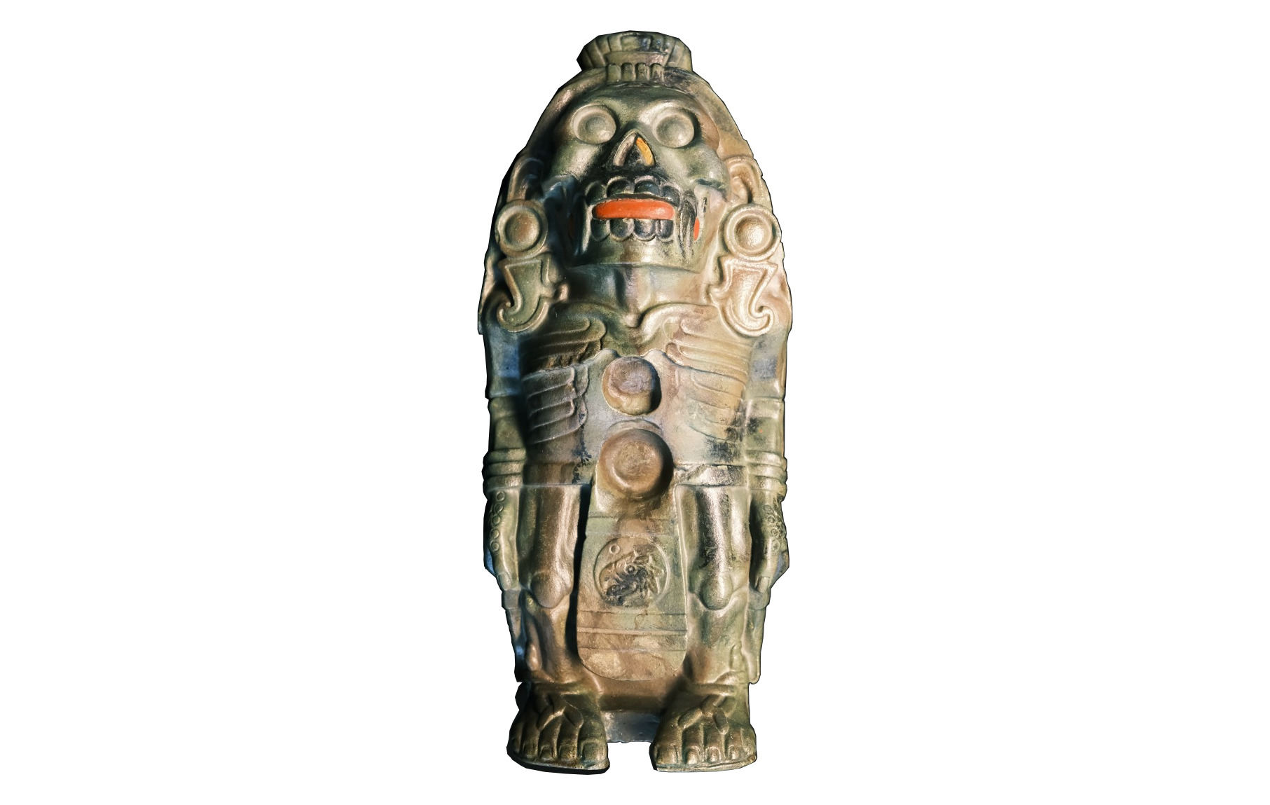 Copy of a Central Mexican figure: Tlahuizcalpantecuhtli. Copy of a Central Mexican figure: Tlahuizcalpantecuhtli.